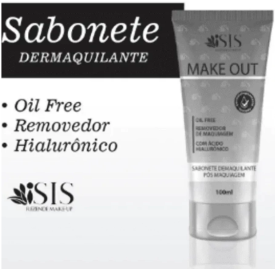Sabonete Demaquilante Pós Maquiagem Isis Makeup