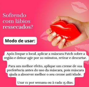 Máscara Labial Colágeno hidratante e nutritivo UNIDADE