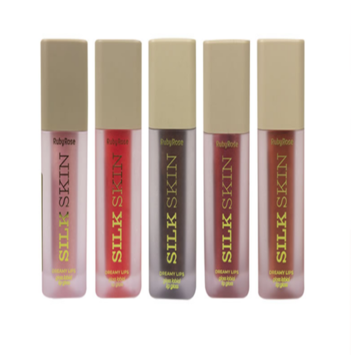 Gloss Labial Silk Skin - Ruby Rose.