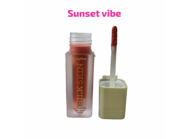 Gloss Labial Silk Skin - Ruby Rose.