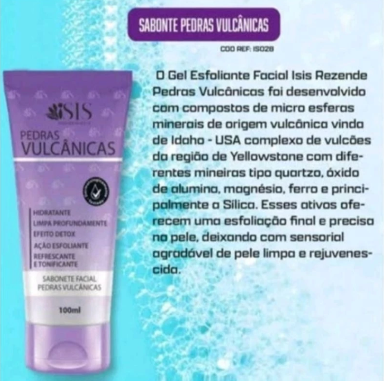 SABONETE ESFOLIANTE PEDRAS VULCÂNICAS