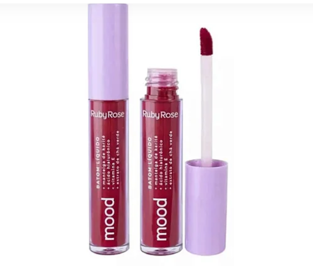 Batom Liquido Ruby Rose Mood