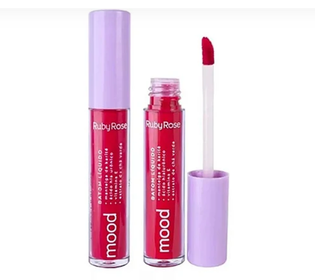 Batom Liquido Ruby Rose Mood