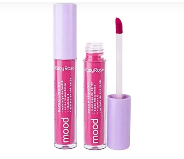 Batom Liquido Ruby Rose Mood