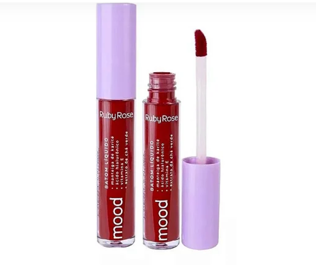 Batom Liquido Ruby Rose Mood
