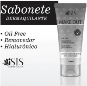 Sabonete Demaquilante Pós Maquiagem Isis Makeup