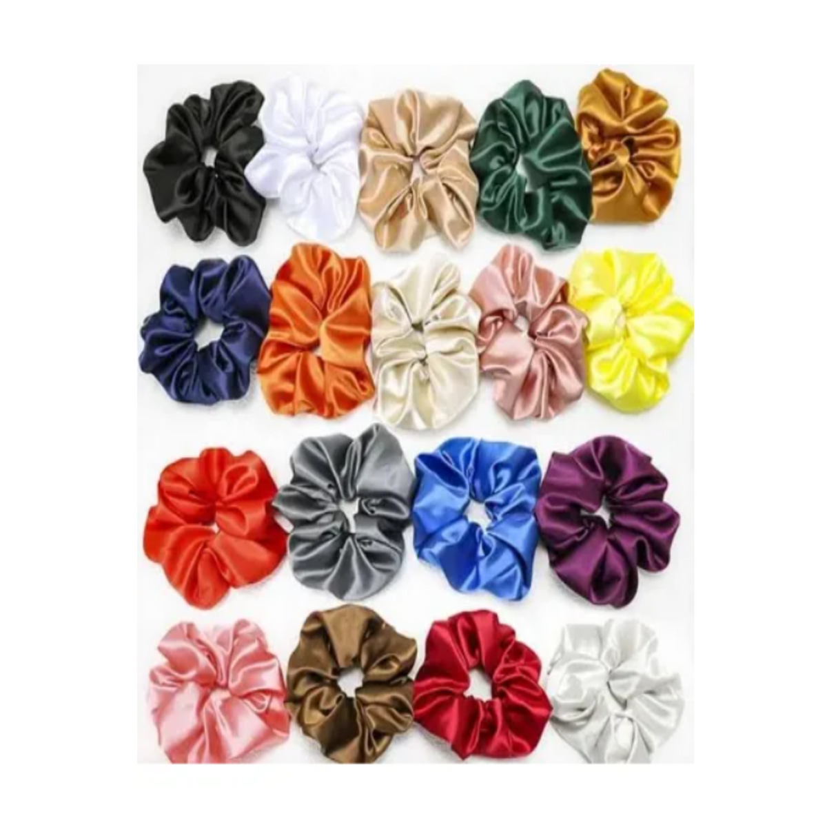 Xuxinha de Cetim para Cabelo - Cores Variadas UNIDADE